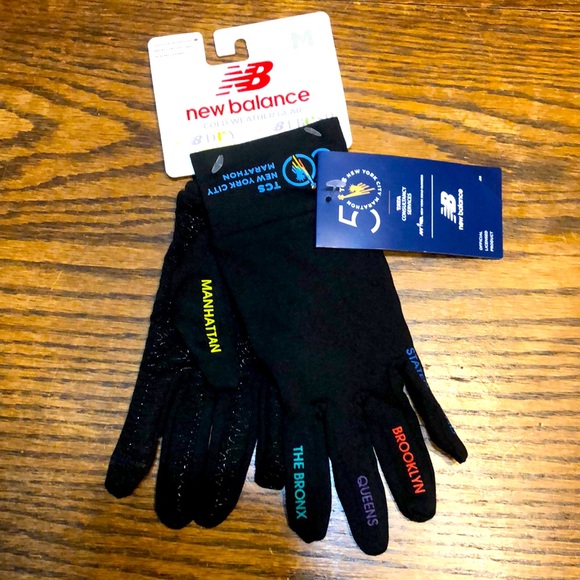 New Balance Accessories Nwt New Balance Nyc 5th Marathon Gloves
